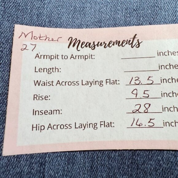 Mother The Weekender Fray Flare Leg Jeans in Groovy Kind of Love Size 27 - Picture 9 of 11